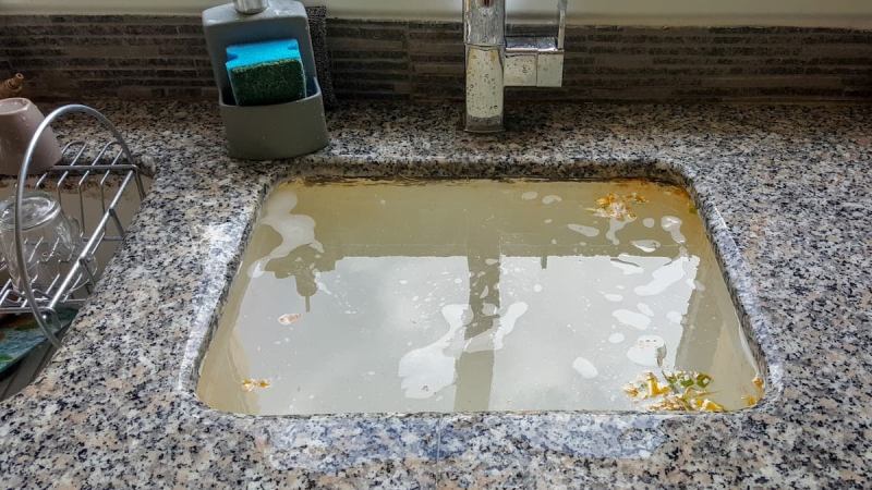How Do You Unclog A Sink With Standing Water?